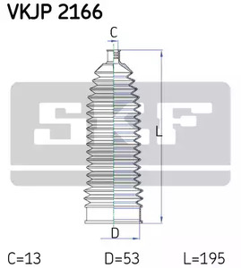 Фото VKJP2166 Комплект пыльника SKF {forloop.counter}}